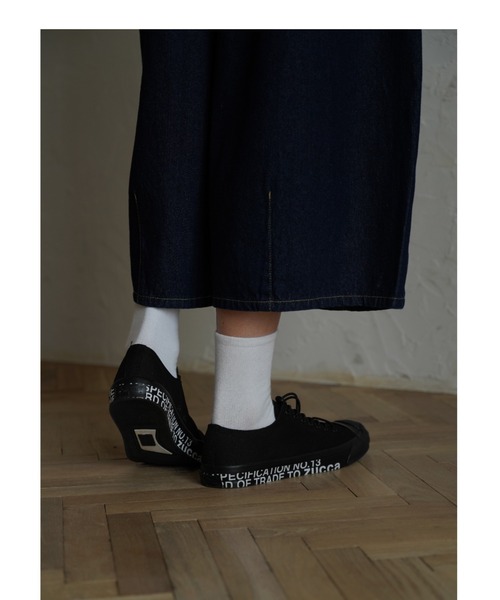 CONVERSE(コンバース)の「CONVERSE × ZUCCa/スニーカー/ジャックパーセル/JACK PURCEL(スニーカー・レディース・ブラック・25.0cm/24.5cm/23.0cm/23.5㎝/24.0cm)」の14枚目の写真