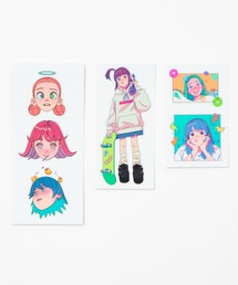 WEGO GRAPHICS（ウィゴーグラフィックス）の「WEGO/村田りょうコラボステッカーセット（ステッカー/テープ）」