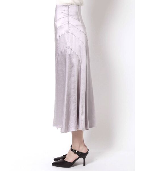 MERCURYDUO(マーキュリーデュオ)の「サテンドレープカッティングスカート(スカート・レディース・ベージュ/イエロー/ラベンダー・SMALL/MEDIUM)」の17枚目の写真