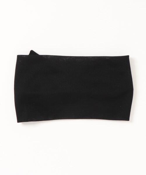 Three Four Time（ｽﾘｰﾌｫｰﾀｲﾑ）の「ワンリボンターバン（ヘアバンド・レディース・ブラック/グレー/パープル・FREE）」の4枚目の写真