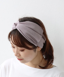 Three Four Time | ワンリボンターバン(ヘアバンド)