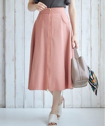 12Twelve Agenda | フロントファスナーハイウエストフレアスカート(スカート)