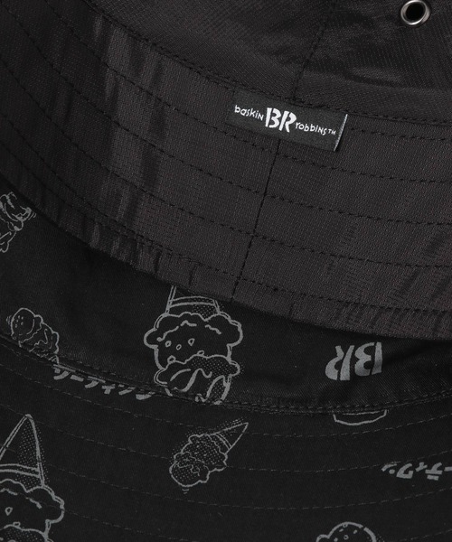 GLOBAL WORK（グローバルワーク）の「【キッズ】サーティワン　リバーシブルハット/957171（ハット・キッズ・ブラック系その他/ベージュ系その他・54㎝/56cm）」の4枚目の写真