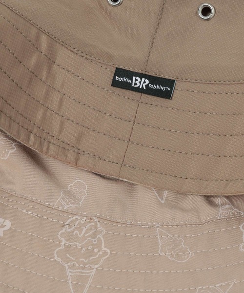 GLOBAL WORK（グローバルワーク）の「【キッズ】サーティワン　リバーシブルハット/957171（ハット・キッズ・ブラック系その他/ベージュ系その他・54㎝/56cm）」の9枚目の写真