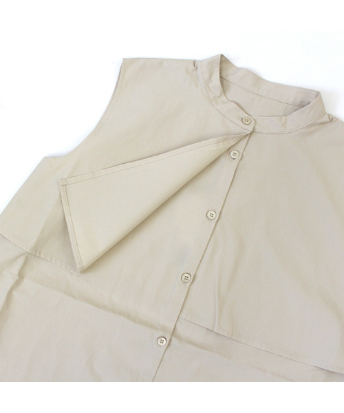 MODE ROBE(モードローブ)の「セーラーカラーノースリーブブラウス(シャツ/ブラウス・レディース・ホワイト/ベージュ・FREE)」の19枚目の写真