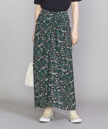 BEAUTY&YOUTH UNITED ARROWS | BY ローププリントドローストスカート -ウォッシャブル-(スカート)