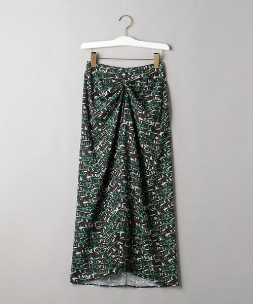 BEAUTY&YOUTH UNITED ARROWS(ビューティーアンドユースユナイテッドアローズ)の「BY ローププリントドローストスカート -ウォッシャブル-(スカート・レディース・ピンク/ケリー・SMALL/MEDIUM)」の5枚目の写真