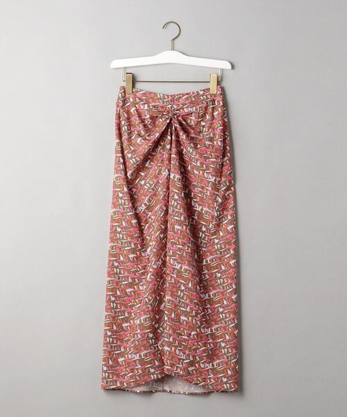 BEAUTY&YOUTH UNITED ARROWS（ビューティーアンドユースユナイテッドアローズ）の「BY ローププリントドローストスカート -ウォッシャブル-（スカート・レディース・ピンク/ケリー・SMALL/MEDIUM）」の9枚目の写真