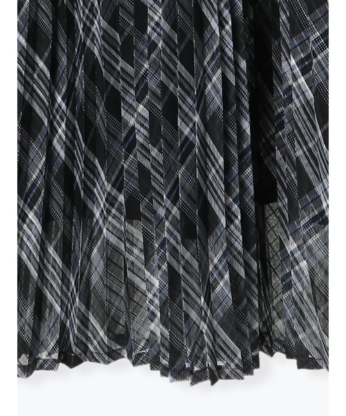 Te chichi（テチチ）の「シアーチェックプリーツスカート（スカート・レディース・チャコール/ベージュ・ﾌﾘ-）」の15枚目の写真