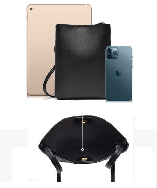 Coo+i(クーイ)の「サコッシュ ショルダーバッグ(ショルダーバッグ・レディース・ブラウン/ブラック/モカ/ブルー/グリーン/ベージュ・FREE)」の17枚目の写真