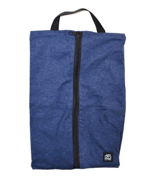 entre square(アントレスクエアー)の「bcl/エアープロップ シューズバッグ(トラベルグッズ・レディース・オリーブ/ネイビー・ONE SIZE)」の1枚目の写真