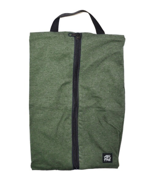 entre square(アントレスクエアー)の「bcl/エアープロップ シューズバッグ(トラベルグッズ・レディース・オリーブ/ネイビー・ONE SIZE)」の2枚目の写真