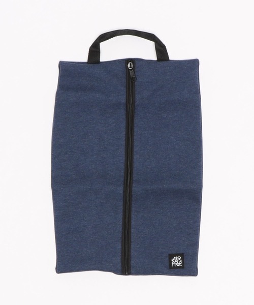 entre square(アントレスクエアー)の「bcl/エアープロップ シューズバッグ(トラベルグッズ・レディース・オリーブ/ネイビー・ONE SIZE)」の6枚目の写真