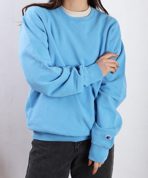 セール】Champion チャンピオン クルーネック 裏毛 長袖スウェット