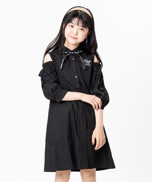 セール りぼんタイシャツワンピ シャツワンピース Algy アルジー のファッション通販 Zozotown