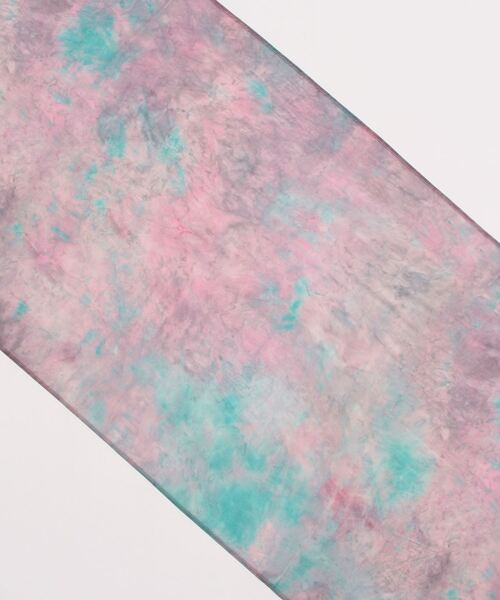 Kastane(カスタネ)の「シアームラ染めスカーフ(バンダナ/スカーフ・レディース・ピンク/イエロー/グリーン・FREE)」の4枚目の写真