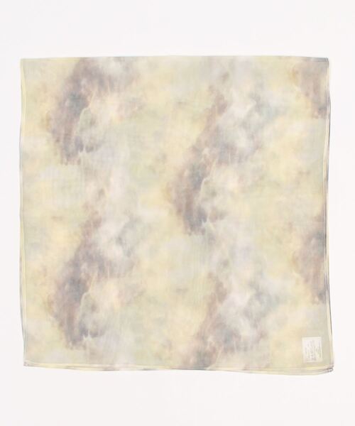 Kastane(カスタネ)の「シアームラ染めスカーフ(バンダナ/スカーフ・レディース・ピンク/イエロー/グリーン・FREE)」の8枚目の写真