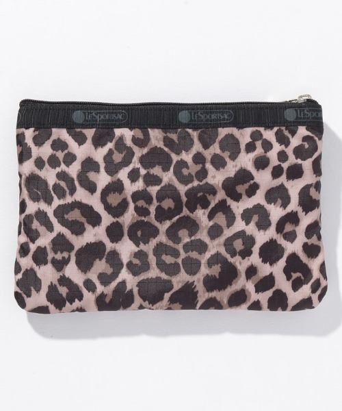 LESPORTSAC 3 ZIP CROSSBODY ポーチ レオパード 3 ZIP CROSSBODY フラクセンレオパード｜レスポートサックの