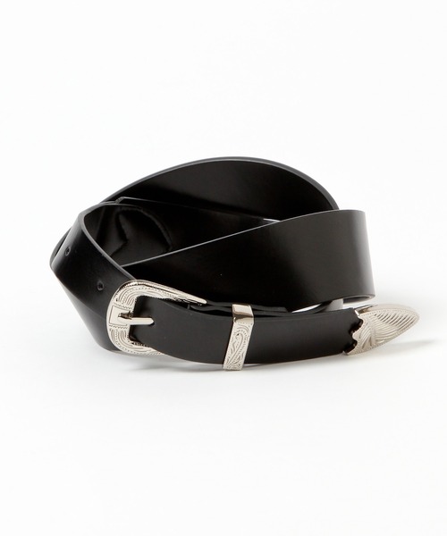 Heather(ヘザー)の「ウエスタンバックルベルト 235170(ベルト・レディース・ブラック/ブラウン・ONE SIZE)」の2枚目の写真