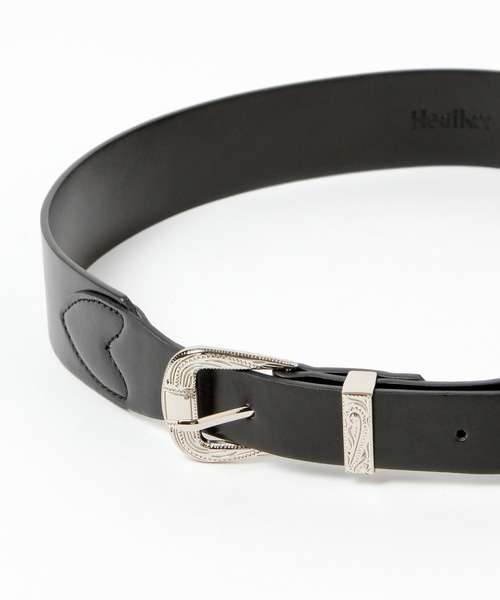 Heather(ヘザー)の「ウエスタンバックルベルト 235170(ベルト・レディース・ブラック/ブラウン・ONE SIZE)」の4枚目の写真