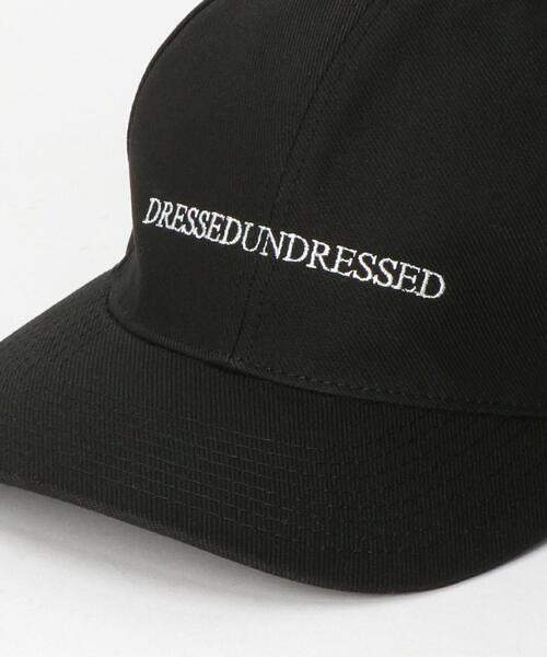 DRESSEDUNDRESSED（ドレスドアンドレスド）の「＜DRESSEDUNDRESSED＞ LOGO CAP/キャップ（キャップ・メンズ・ブラック・FREE）」の8枚目の写真