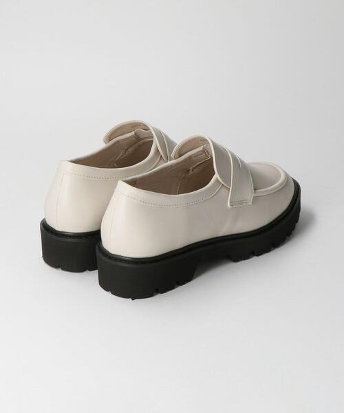 BEAUTY&YOUTH UNITED ARROWS（ビューティーアンドユースユナイテッドアローズ）の「BY ボリュームソール ローファー（ローファー・レディース・オフホワイト/ブラック・38/36/37/35h/36h/37h）」の15枚目の写真