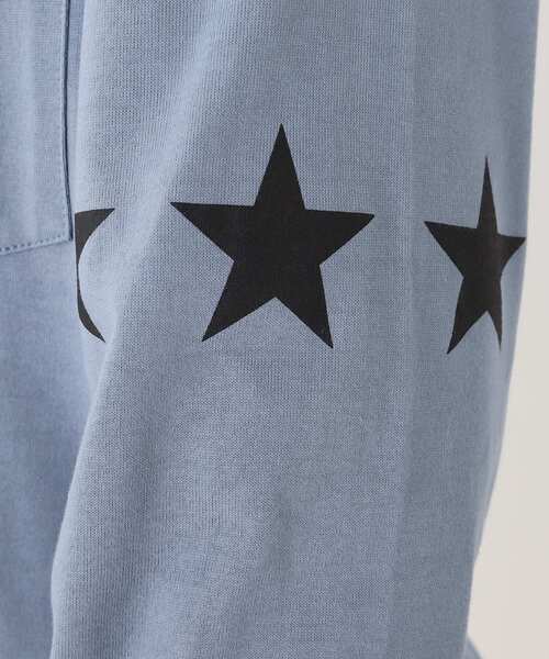 BASECONTROL(ベースコントロール)の「◆吸水速乾 スターラインプリント 長袖Tシャツ(Tシャツ/カットソー・レディース・ライトブルー/ブラック/ネイビー/アイボリー/ピンク系・01/02/03)」の17枚目の写真