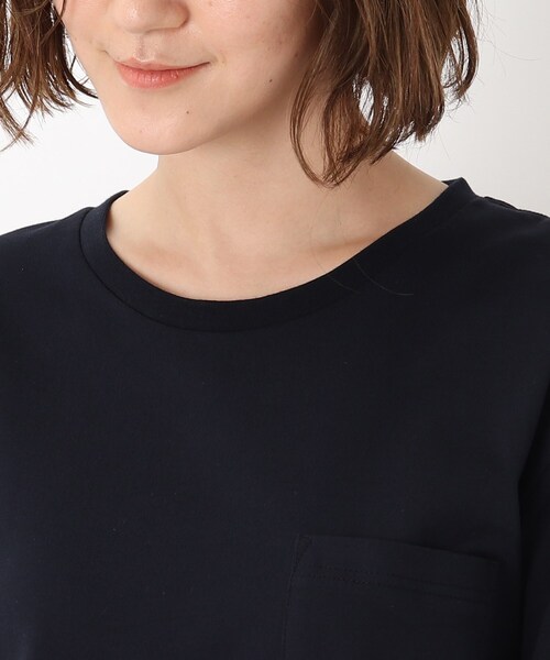 BASECONTROL(ベースコントロール)の「◆吸水速乾 スターラインプリント 長袖Tシャツ(Tシャツ/カットソー・レディース・ライトブルー/ブラック/ネイビー/アイボリー/ピンク系・01/02/03)」の18枚目の写真