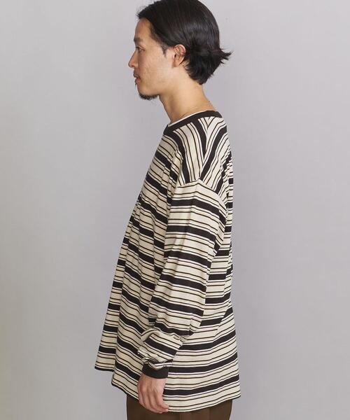 BEAUTY&YOUTH UNITED ARROWS(ビューティーアンドユースユナイテッドアローズ)の「<TOWN> WL BORDER BLK/カットソー(Tシャツ/カットソー・メンズ・ブラック・S/M/XL/L)」の3枚目の写真