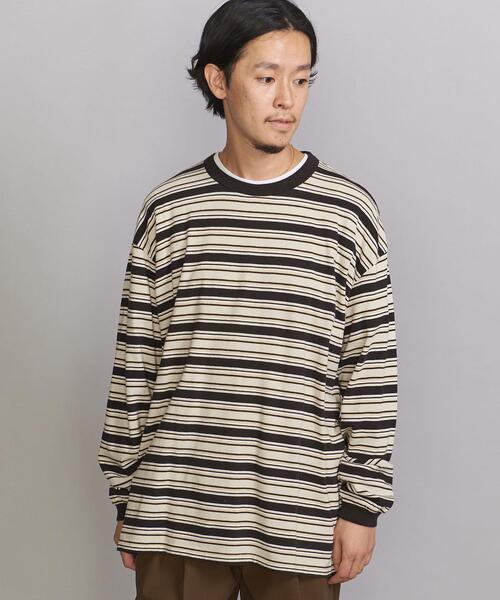 BEAUTY&YOUTH UNITED ARROWS(ビューティーアンドユースユナイテッドアローズ)の「<TOWN> WL BORDER BLK/カットソー(Tシャツ/カットソー・メンズ・ブラック・S/M/XL/L)」の5枚目の写真