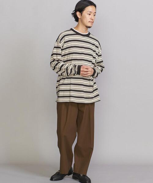 BEAUTY&YOUTH UNITED ARROWS(ビューティーアンドユースユナイテッドアローズ)の「<TOWN> WL BORDER BLK/カットソー(Tシャツ/カットソー・メンズ・ブラック・S/M/XL/L)」の9枚目の写真