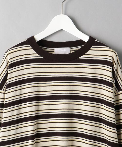 BEAUTY&YOUTH UNITED ARROWS(ビューティーアンドユースユナイテッドアローズ)の「<TOWN> WL BORDER BLK/カットソー(Tシャツ/カットソー・メンズ・ブラック・S/M/XL/L)」の12枚目の写真