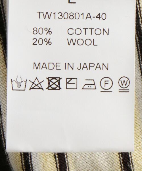 BEAUTY&YOUTH UNITED ARROWS(ビューティーアンドユースユナイテッドアローズ)の「<TOWN> WL BORDER BLK/カットソー(Tシャツ/カットソー・メンズ・ブラック・S/M/XL/L)」の8枚目の写真