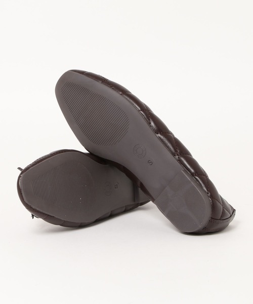 apres jour（アプレジュール）の「キルティングバレエシューズ【ZOZOTOWN限定アイテム】（バレエシューズ・レディース・ブラック/ダークブラウン/アイボリー・SMALL/MEDIUM/LARGE/X-LARGE）」の8枚目の写真