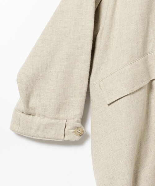 SETTO(セット)の「SETTO / LEAF COAT コート(その他アウター・レディース・オフホワイト・SMALL)」の2枚目の写真