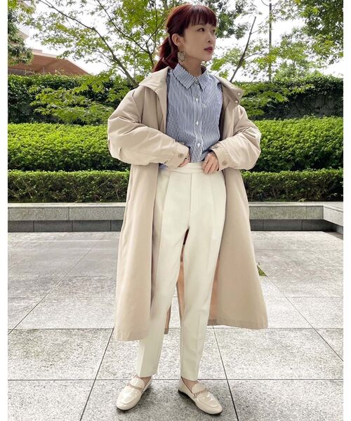 THE SHOP TK （ザ ショップ ティーケー ）の「◆両面起毛テーパードパンツ（その他パンツ・レディース・ブラック/グレー/オフホワイト/ライトグリーン/ブラウン系・11/10/12/13/14）」の13枚目の写真