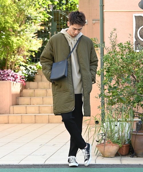 URBAN COLLECTION(アーバンコレクション)の「リバーシブル ノーカラーボアコート(ブルゾン・メンズ・ブラック/カーキ・XL/M/L)」の18枚目の写真