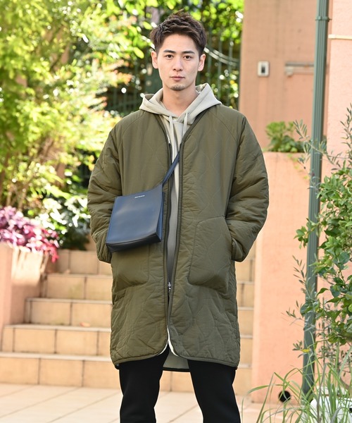 URBAN COLLECTION(アーバンコレクション)の「リバーシブル ノーカラーボアコート(ブルゾン・メンズ・ブラック/カーキ・XL/M/L)」の21枚目の写真