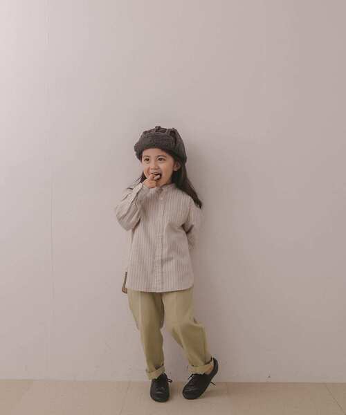 URBAN RESEARCH DOORS(アーバンリサーチドアーズ)の「キモウイージーパンツ(KIDS)(その他パンツ・キッズ・ベージュ/チェック・120/105/150/135)」の3枚目の写真