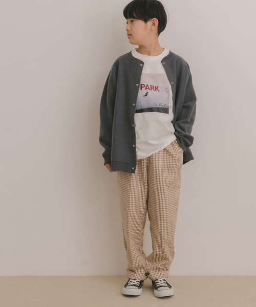 URBAN RESEARCH DOORS(アーバンリサーチドアーズ)の「キモウイージーパンツ(KIDS)(その他パンツ・キッズ・ベージュ/チェック・120/105/150/135)」の6枚目の写真