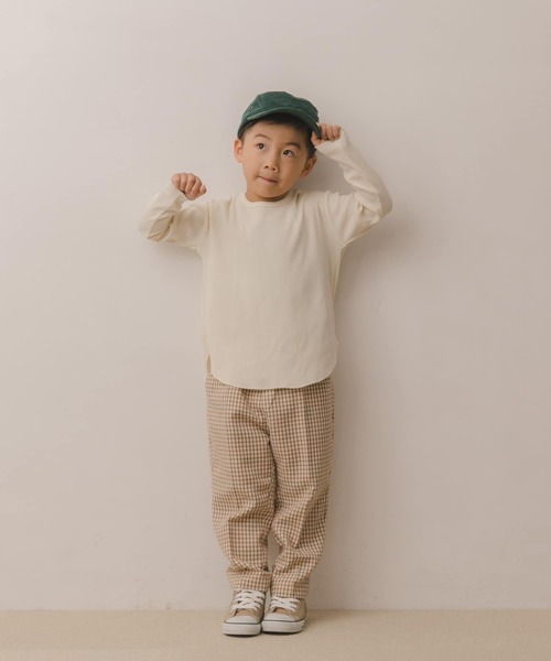 URBAN RESEARCH DOORS(アーバンリサーチドアーズ)の「キモウイージーパンツ(KIDS)(その他パンツ・キッズ・ベージュ/チェック・120/105/150/135)」の21枚目の写真