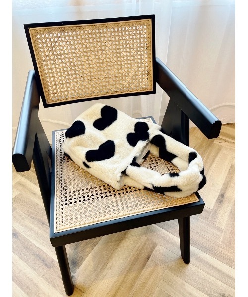 JUMELLE（ジュメロ）の「ハートエコファーバッグ（ハンドバッグ・レディース・アイボリー・FREE）」の17枚目の写真