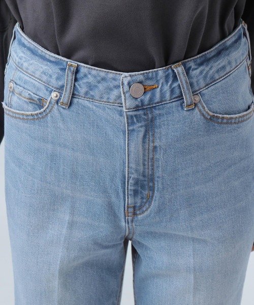 BAYFLOW（ベイフロー）の「【BAYFLOW DENIM】フレアパンツ（デニムパンツ・レディース・ブラック/オフホワイト/ブルー・SMALL/MEDIUM/LARGE）」の11枚目の写真