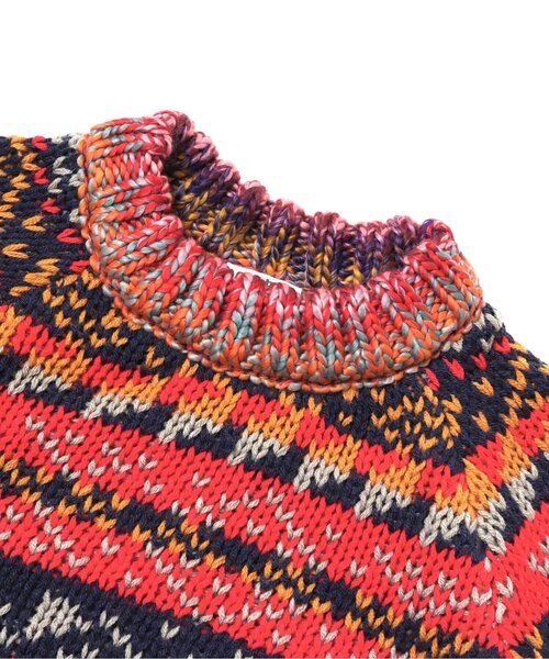 BREEZE(ブリーズ)の「クレイジーノルディックニット(ニット/セーター・キッズ・レインボー・140/100/90/120)」の7枚目の写真