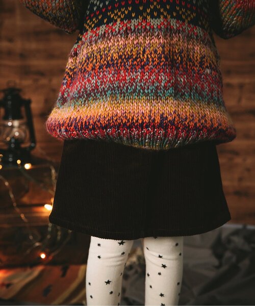 BREEZE(ブリーズ)の「クレイジーノルディックニット(ニット/セーター・キッズ・レインボー・140/100/90/120)」の9枚目の写真