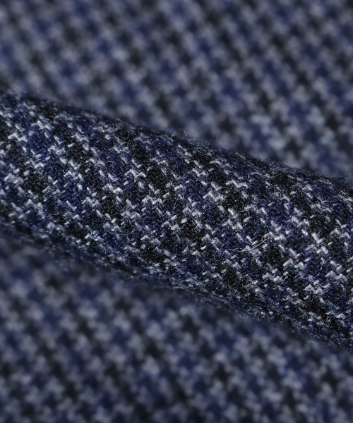 FIVE BROTHER（ファイブブラザー）の「FIVE BROTHER/ファイブブラザー HOUNDSTOOTH WORK SHIRT シャツ 千鳥柄 ワークシャツ アメカジ（シャツ/ブラウス・メンズ・ブラウン/ブルー・M/L）」の5枚目の写真