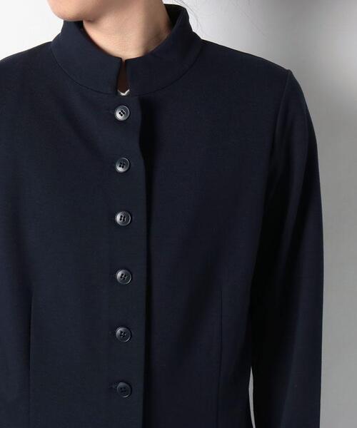 agnes b.(アニエスベー)の「JX63 VESTE ミラノリブジャケット(その他アウター・レディース・ネイビー・1/2/3)」の5枚目の写真