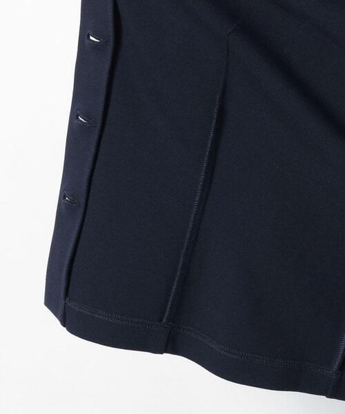 agnes b.(アニエスベー)の「JX63 VESTE ミラノリブジャケット(その他アウター・レディース・ネイビー・1/2/3)」の6枚目の写真