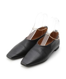 Mila Owen | アンクレット付きフラットシューズ(その他シューズ)