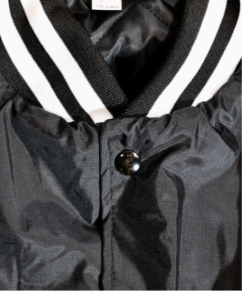 SUNNY  SPORTS（サニースポーツ）の「SUNNY SPORTS/サニースポーツ YALE STADIUM JACKET MADE BY A.S.Wイェールスタジアムジャケット 米国製（スタジャン・メンズ・ブラック・LARGE/X-LARGE/XX-LARGE）」の3枚目の写真